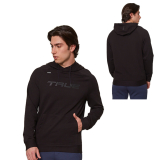 TRUE TERRY GRAPHIC HOODIE BLACK PÁNSKA MIKINA